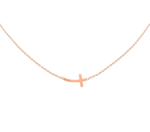 GRAV Cross Arany 14K Nyaklánc