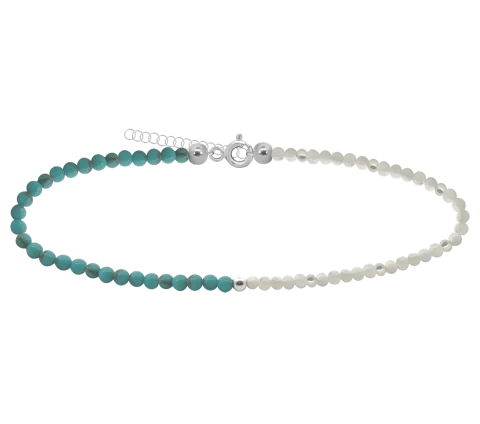 GRAV Turquoise Mist Ezüst 925 Bokalánc