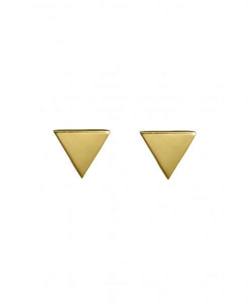 Grav Triangle Arany 14k Fülbevaló