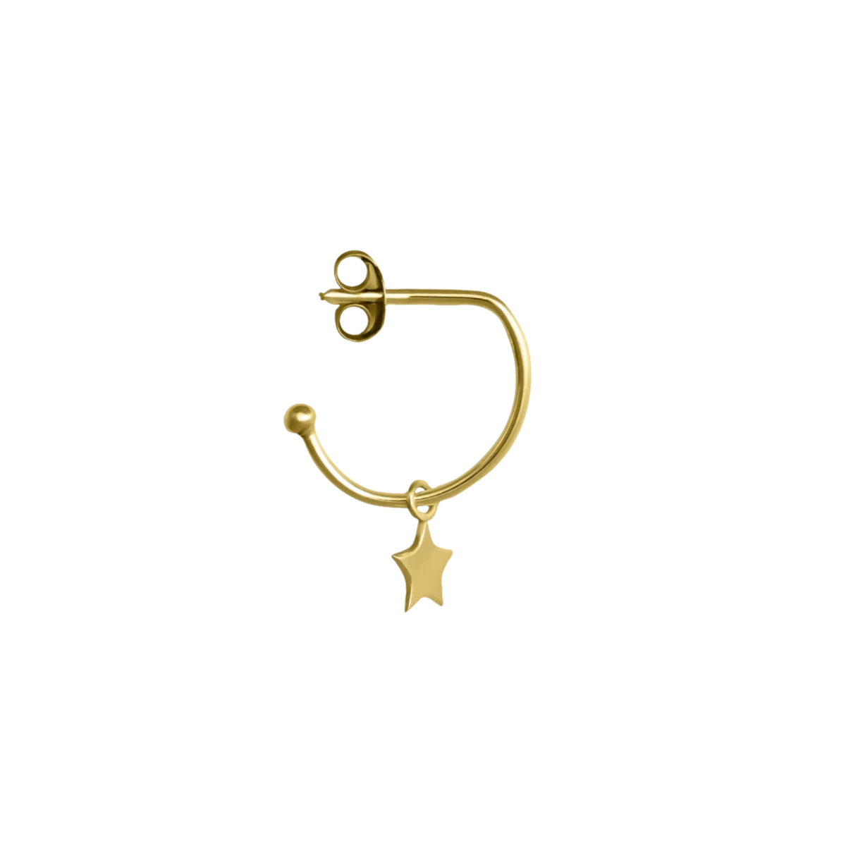 Karika Csillag  Arany Fülbevaló
