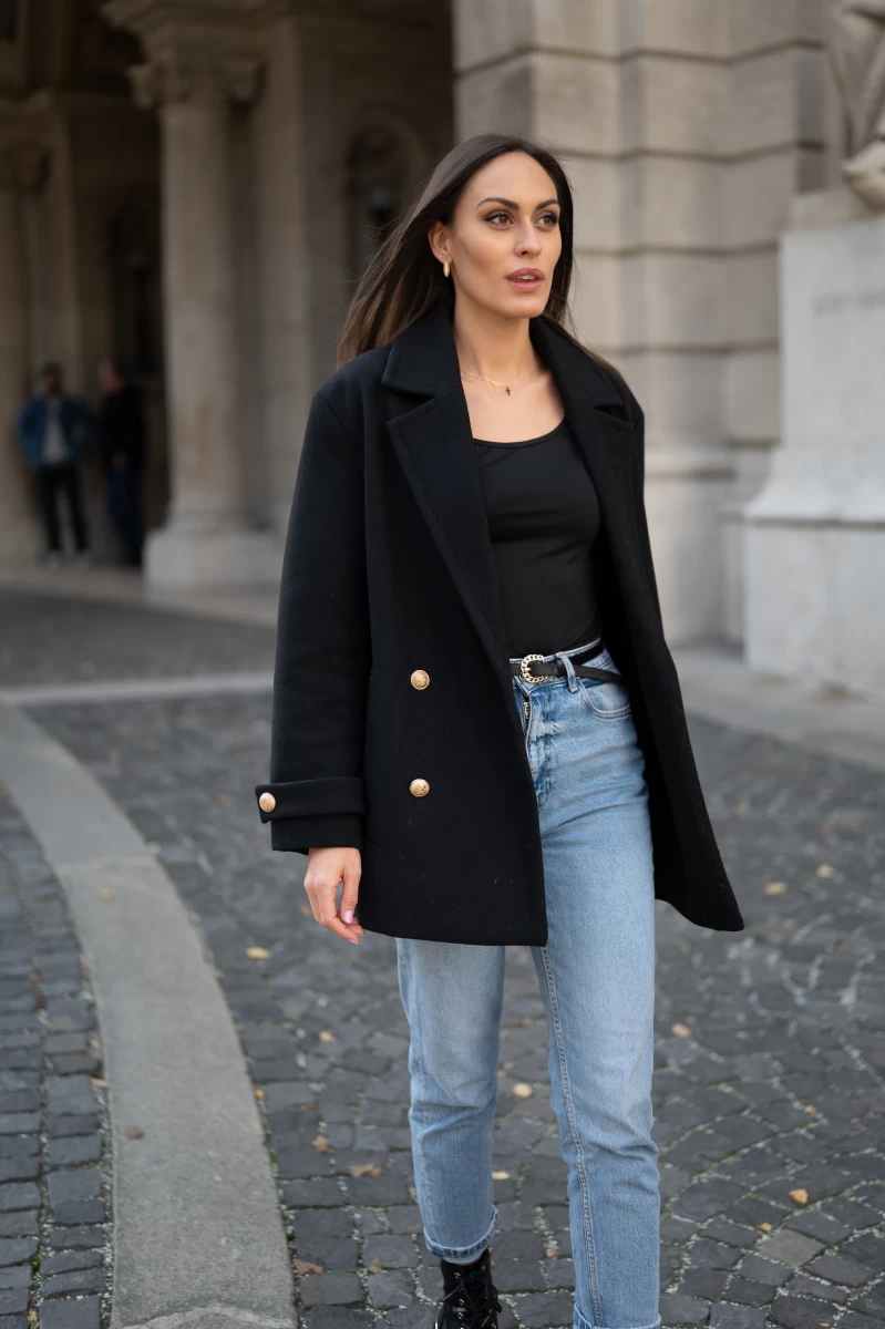 Toll Ovális Keretben Vörös Arany 14K Fülbevaló