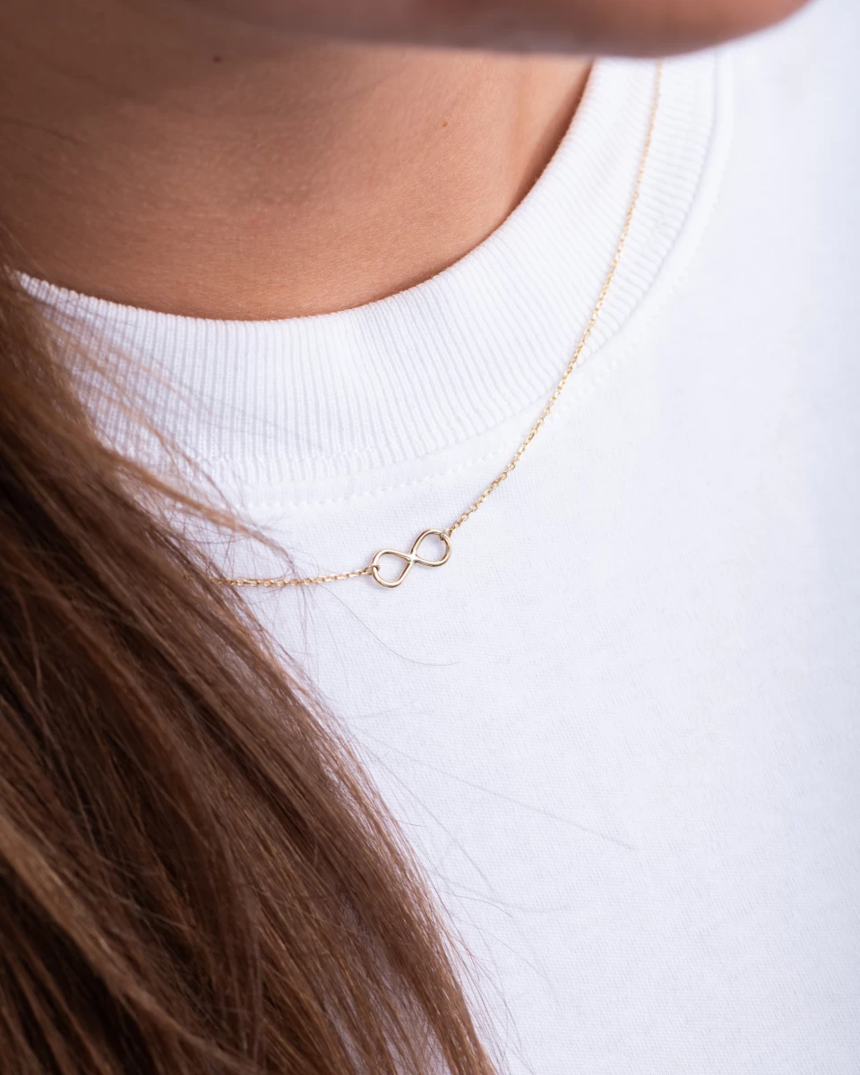 Végtelen Arany Nyaklánc