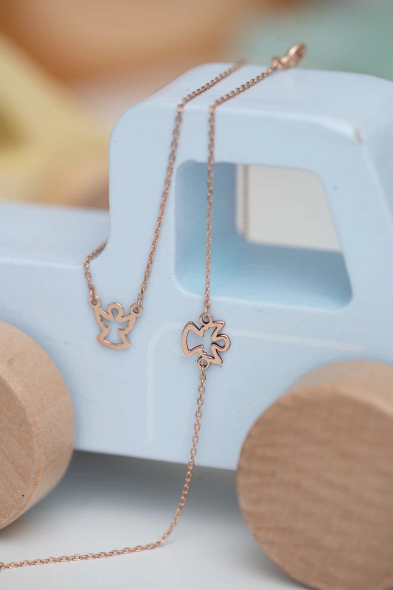 Kontúr Angyal Baby Ezüst 925 Nyaklánc