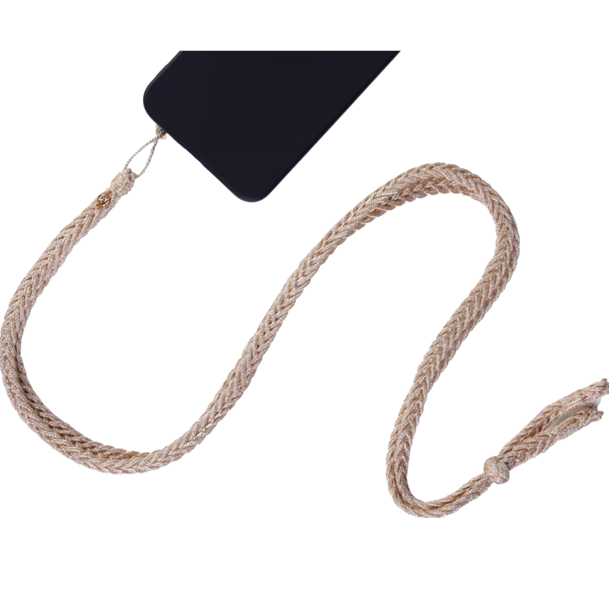 Hagyományos Arab Aranyszál Telefonszíj Vörös Arany Szín