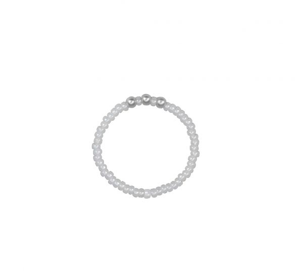 Kis Fehér Gyöngy Ezüst 925 Gyűrű