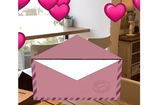 Szerelmes Üzenet a Kiterjesztett Valóságban