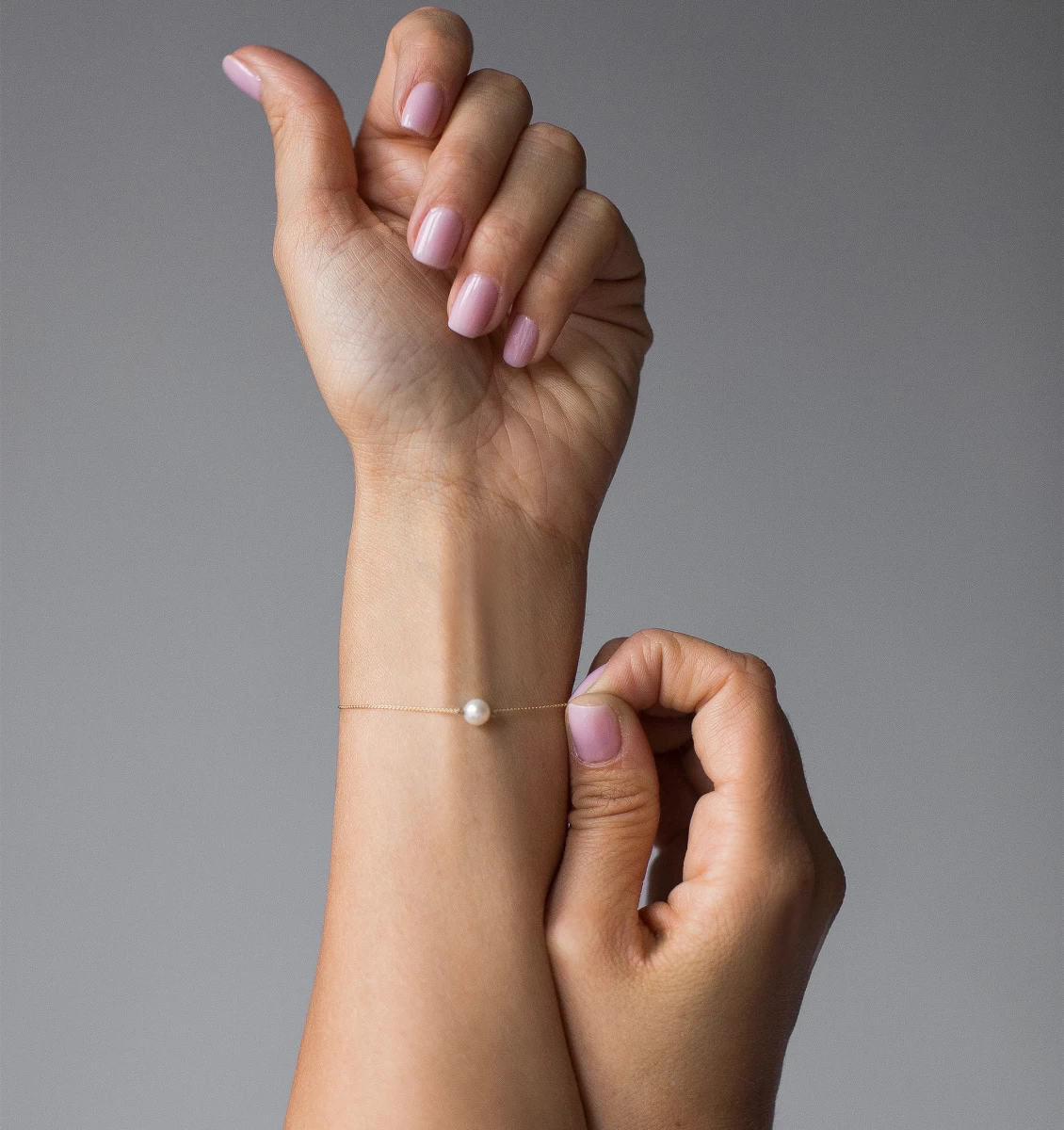 Igazgyöngy Sárga Arany 14K Karkötő