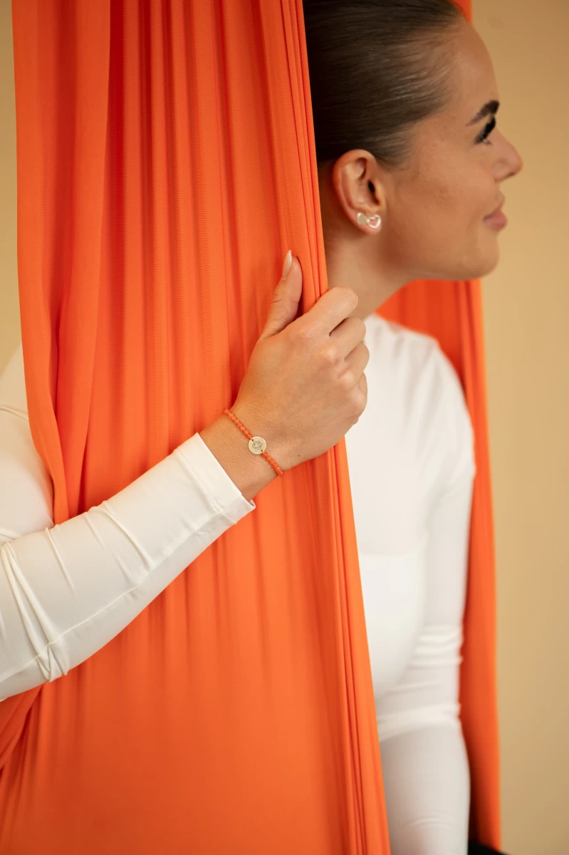 Szakrális Csakra Ezüst 925 Makramé Karkötő