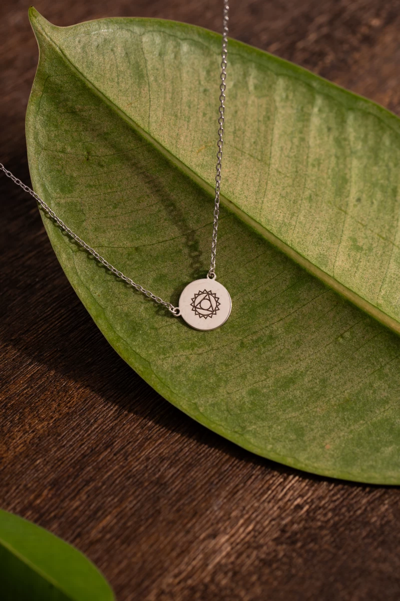 Torok Csakra Fehér Arany 14K Nyaklánc