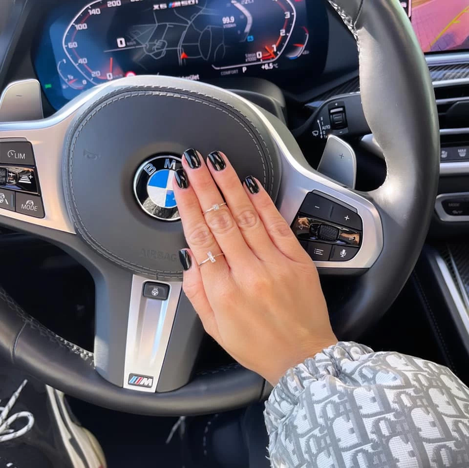 1 Cirkónia Féldrágaköves Ezüst Gyűrű