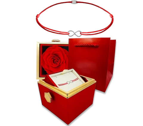 GRAV Eternal Rose Ezüst 925 Fonalas Karkötő