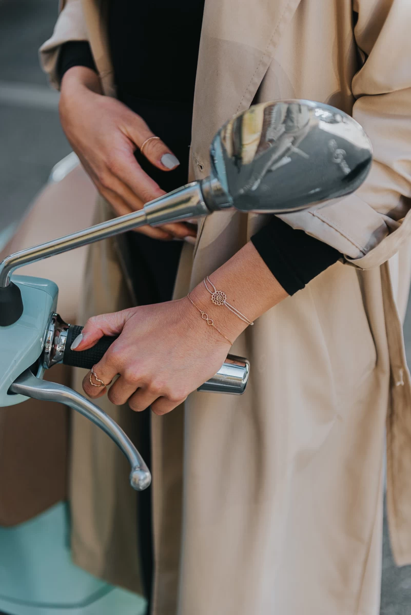 Nolita Végtelen Vörös Arany Karkötő