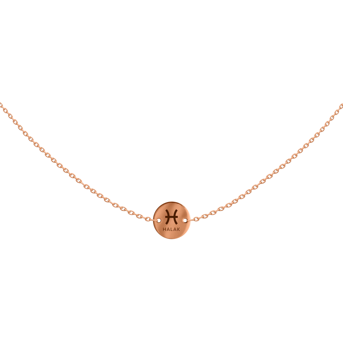 Horoszkóp Vörös Arany 14K Nyaklánc
