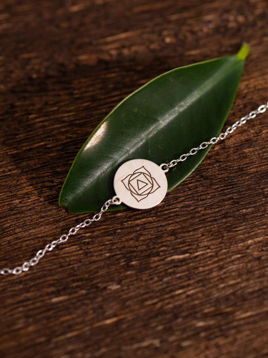 Gyökér Csakra Sárga Arany 14K Karkötő