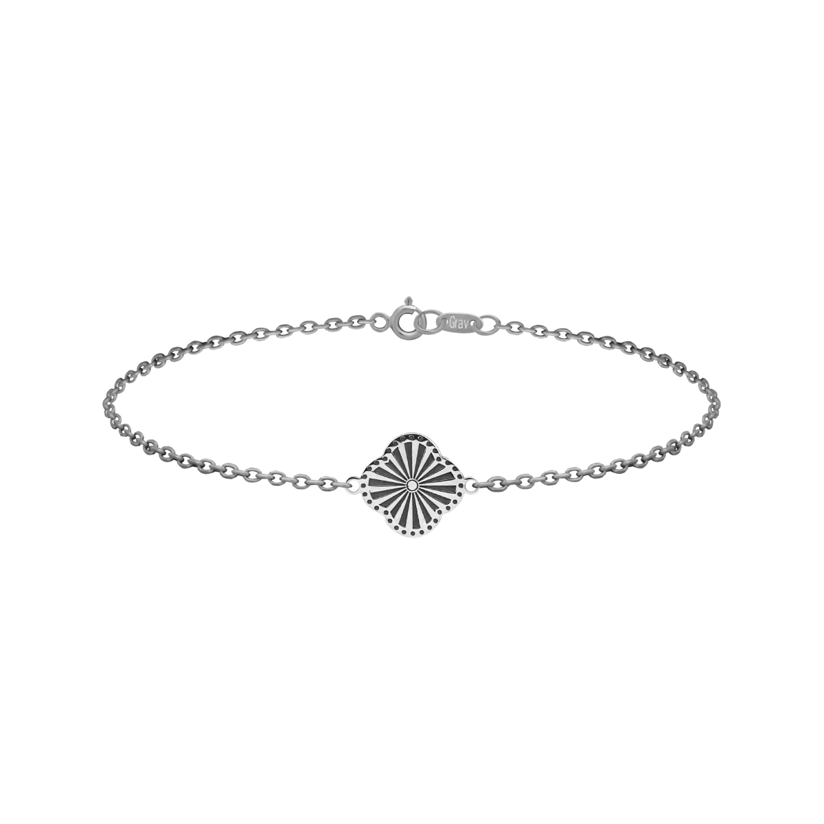 Virág Ezüst 925 Karkötő