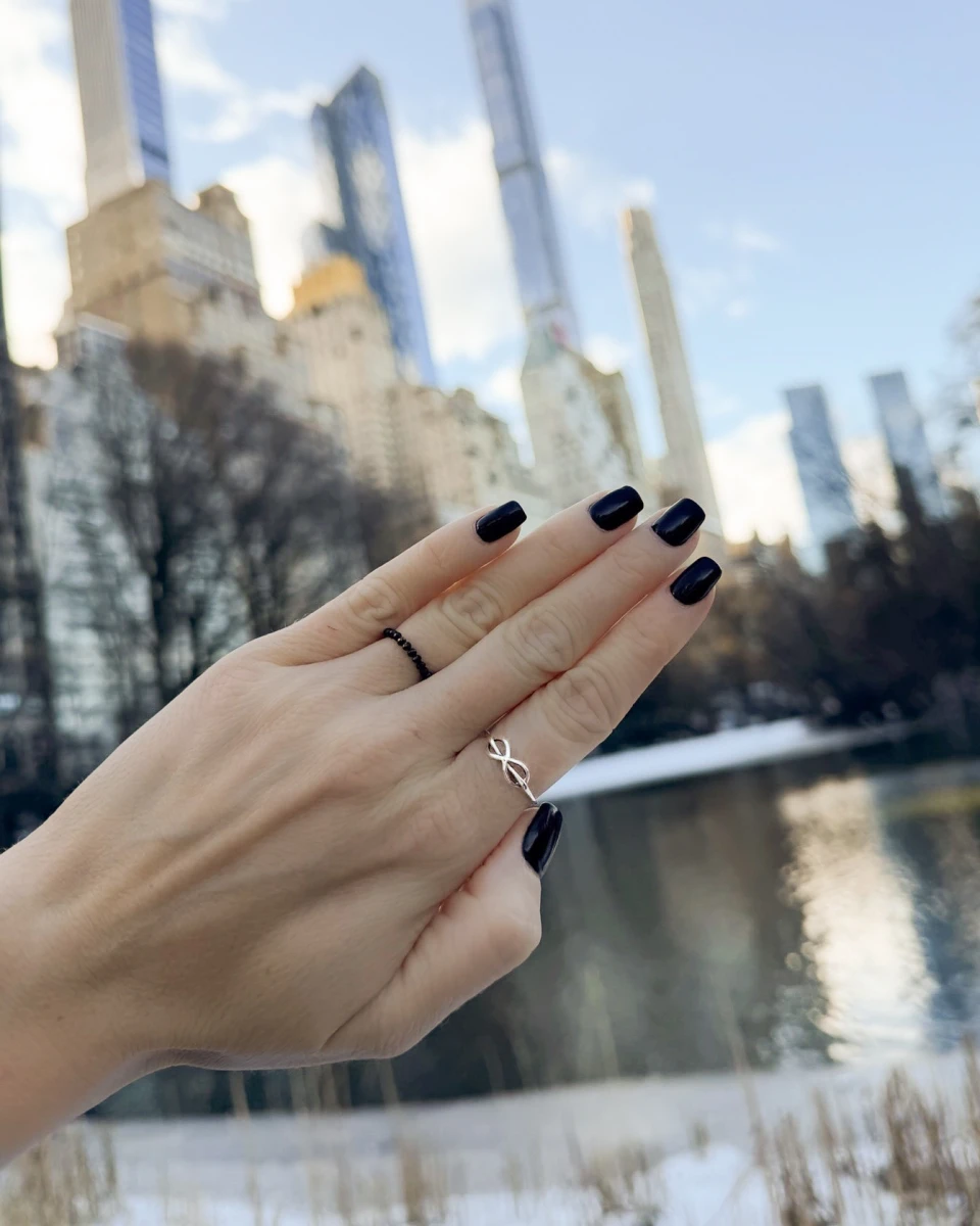 Végtelen Sárga Arany 14K Gyűrű