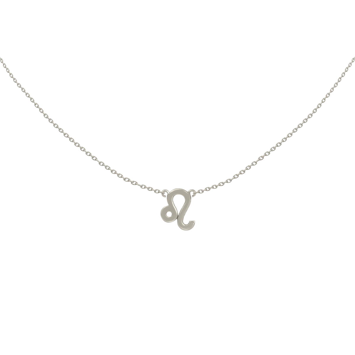 Horoszkóp Fehér Arany 14K Nyaklánc