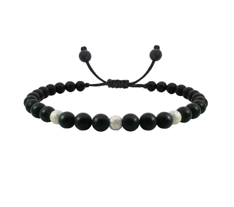 GRAV Black Chic Ezüst 925 Karkötő