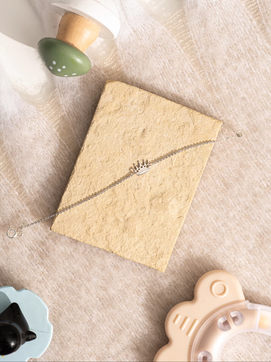 Korona Baby Ezüst 925 Karkötő