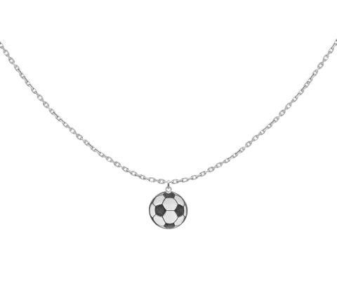 GRAV Football Ezüst 925 Férfi Nyaklánc