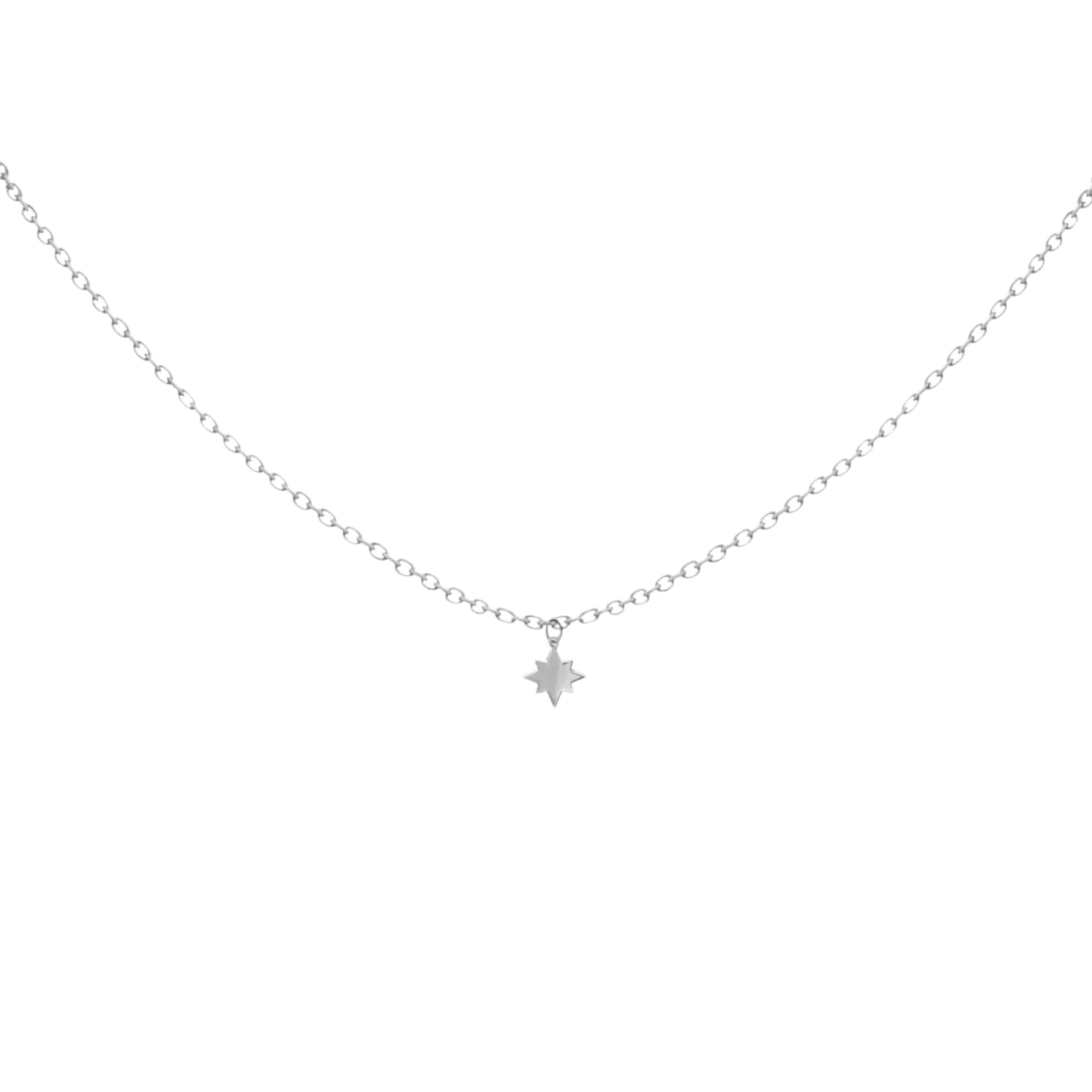 Sarkcsillag Ezüst 925 Nyaklánc