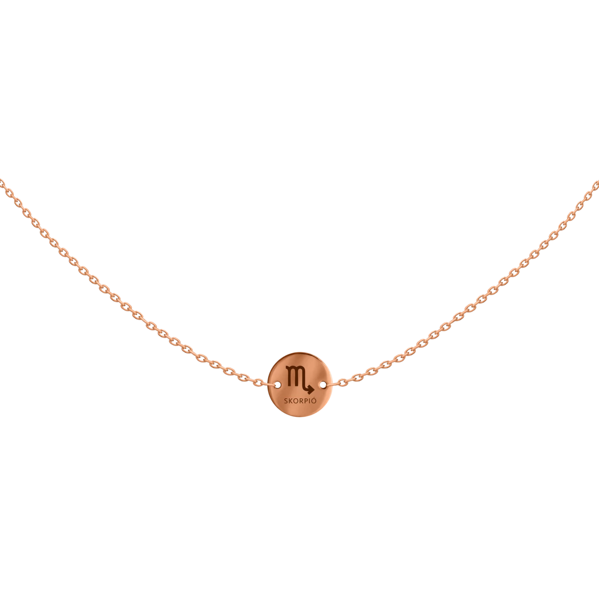 Horoszkóp Vörös Arany 14K Nyaklánc