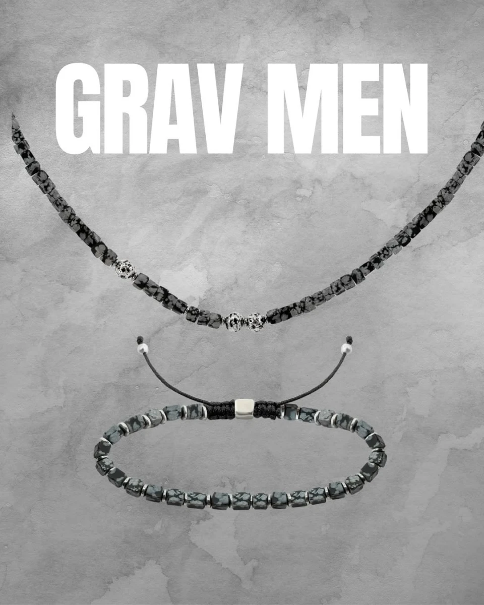 GRAV Men Costa Ásvány Nyaklánc