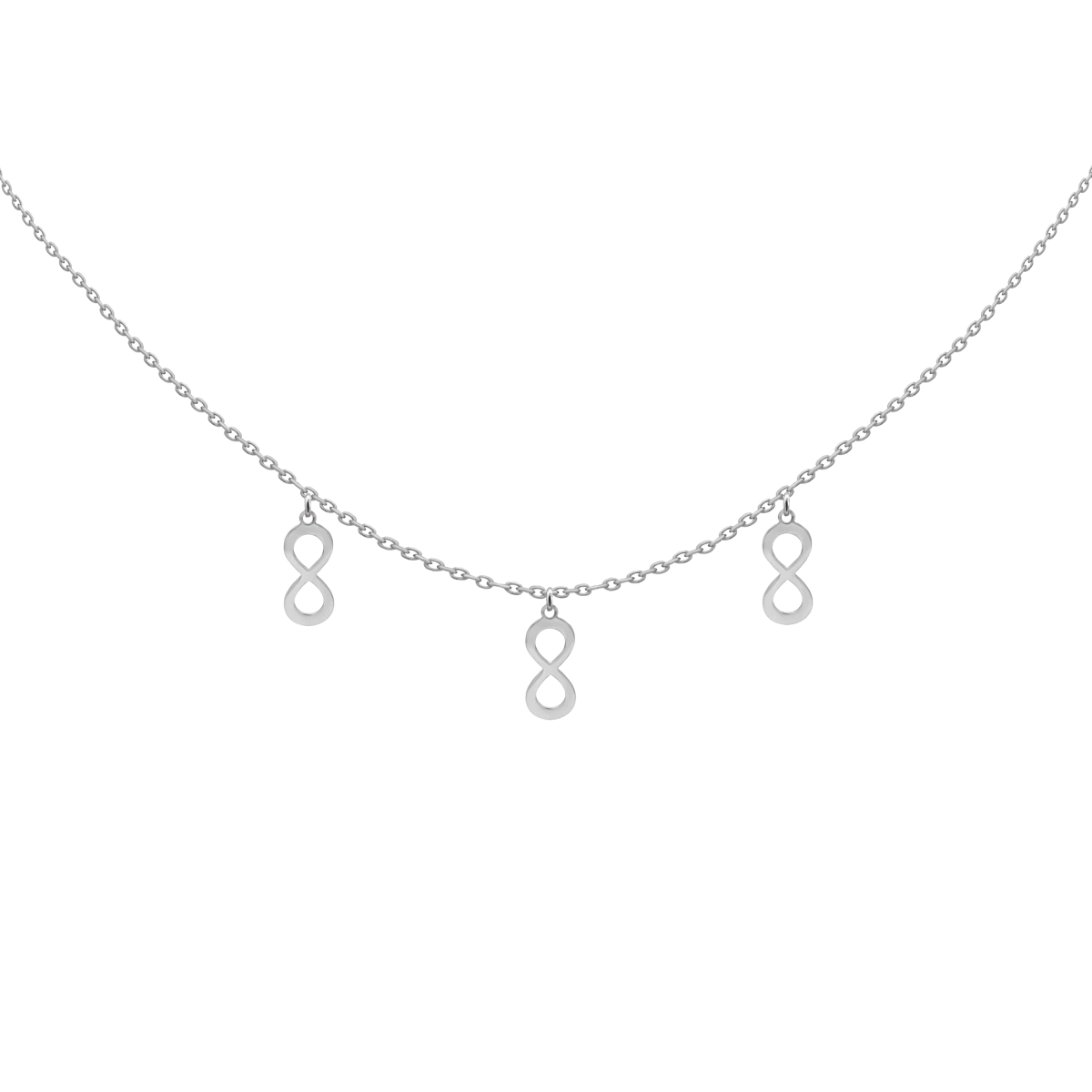 Lógós Végtelen Ezüst 925 Nyaklánc