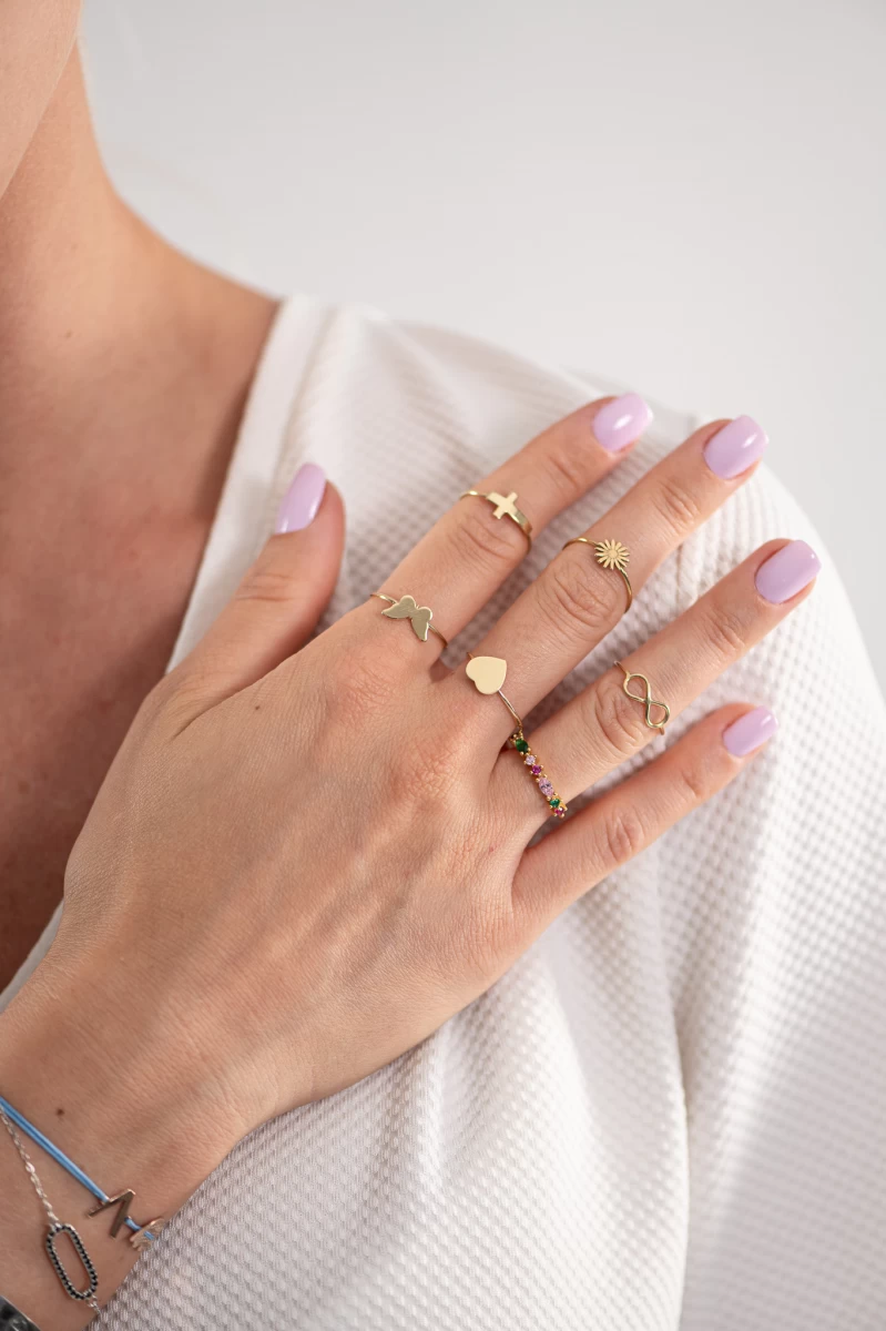 Végtelen Arany Gyűrű