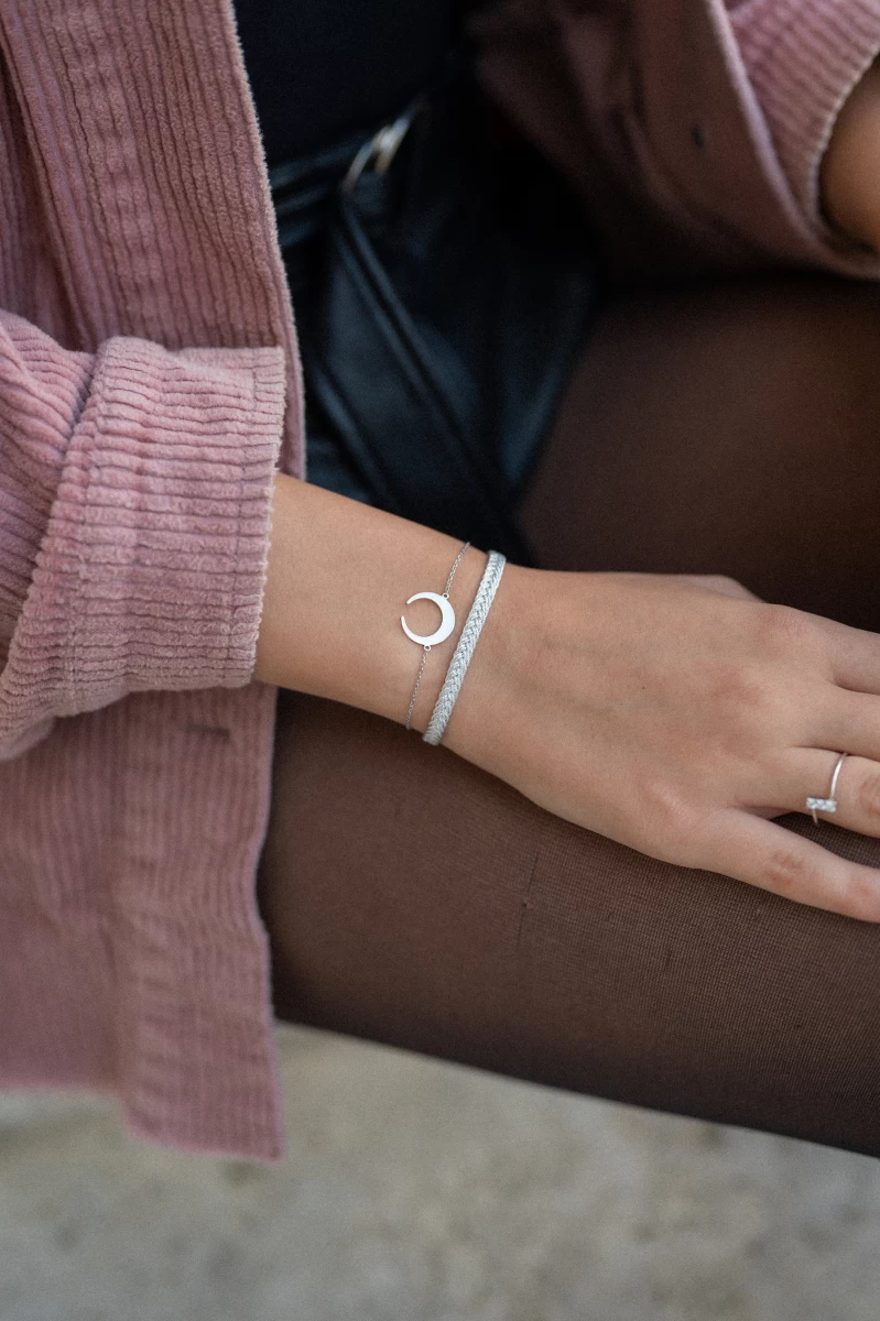 Cirkónia Féldrágakő Fehér Arany Gyűrű