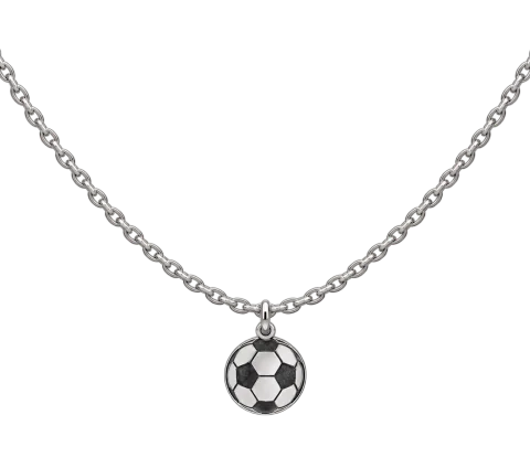 GRAV Football Ezüst 925 Férfi Nyaklánc