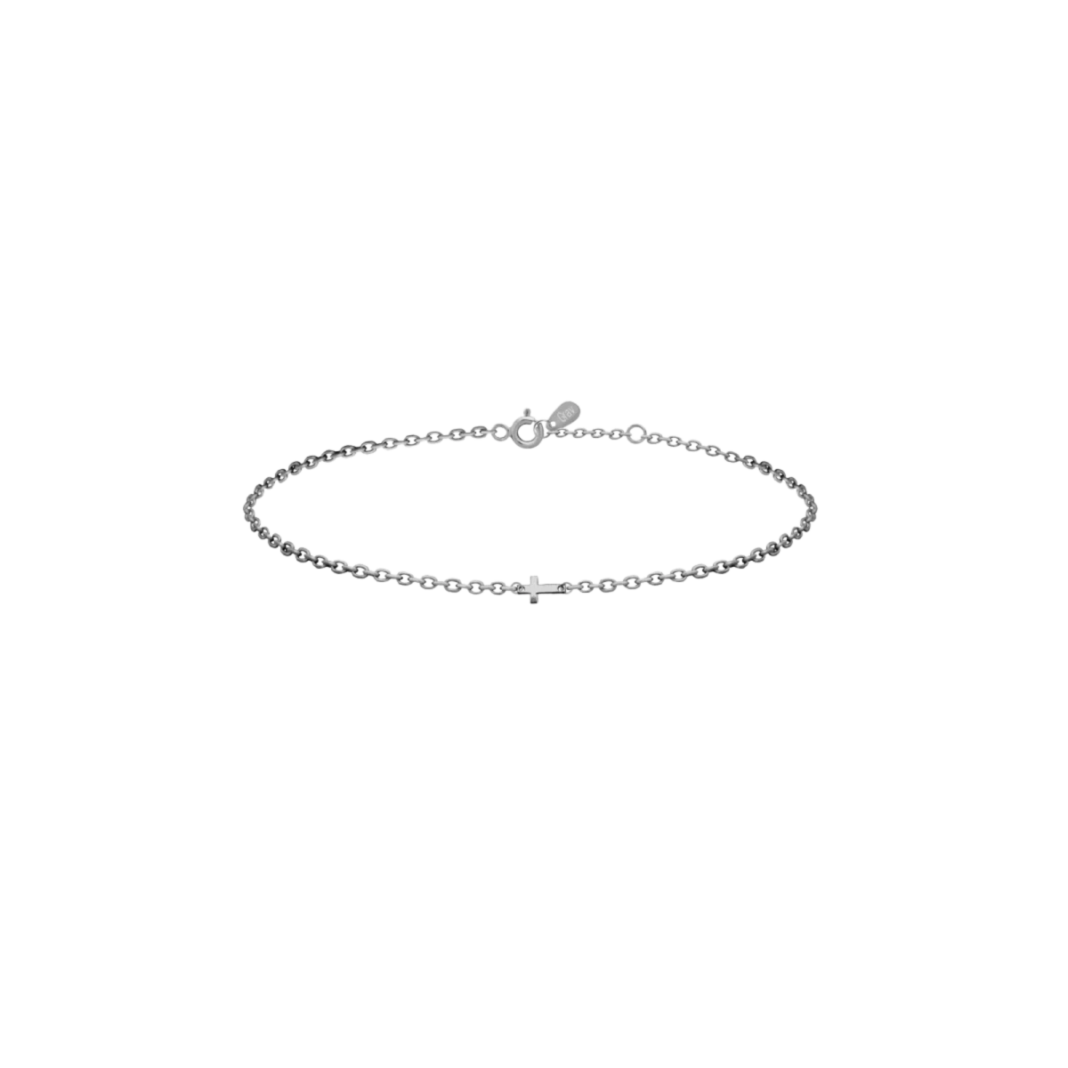 Kereszt Baby Ezüst 925 Karkötő