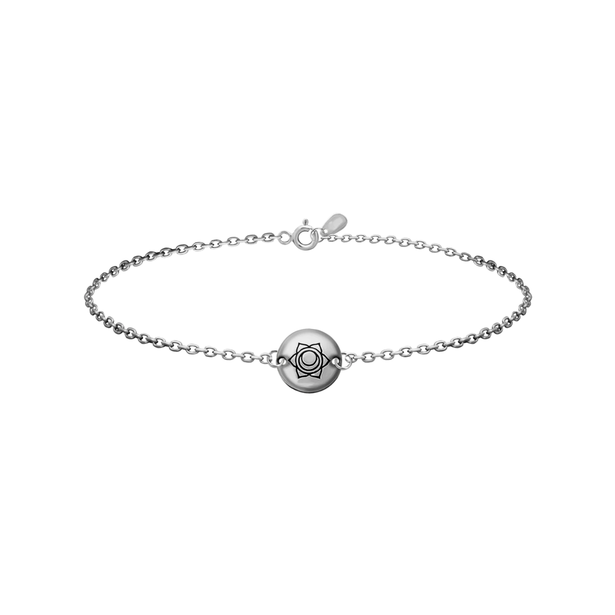 Szakrális Csakra Ezüst 925 Karkötő