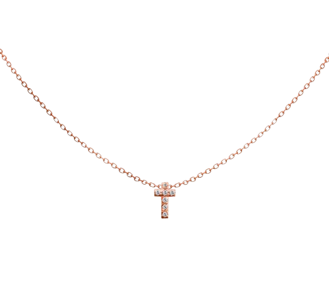 GRAV Chloee Cross Arany 14K Nyaklánc