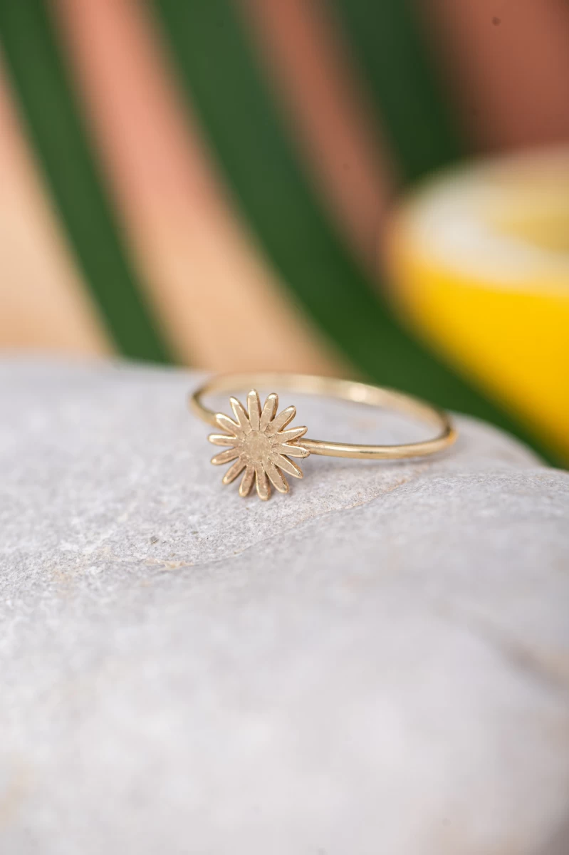 Margaréta Virág Fehér Arany Gyűrű