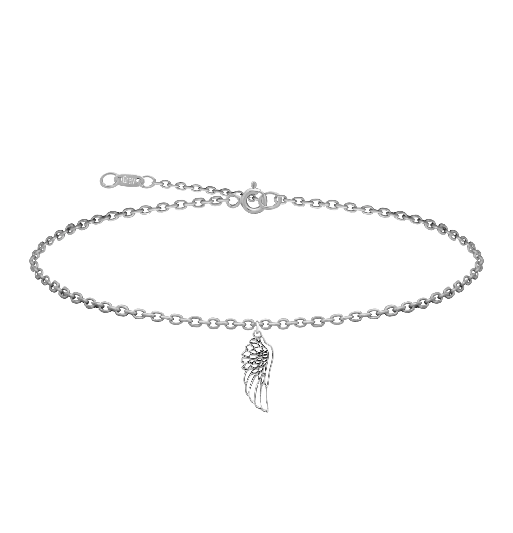 Lógó Angyalszárny Ezüst 925 Bokalánc