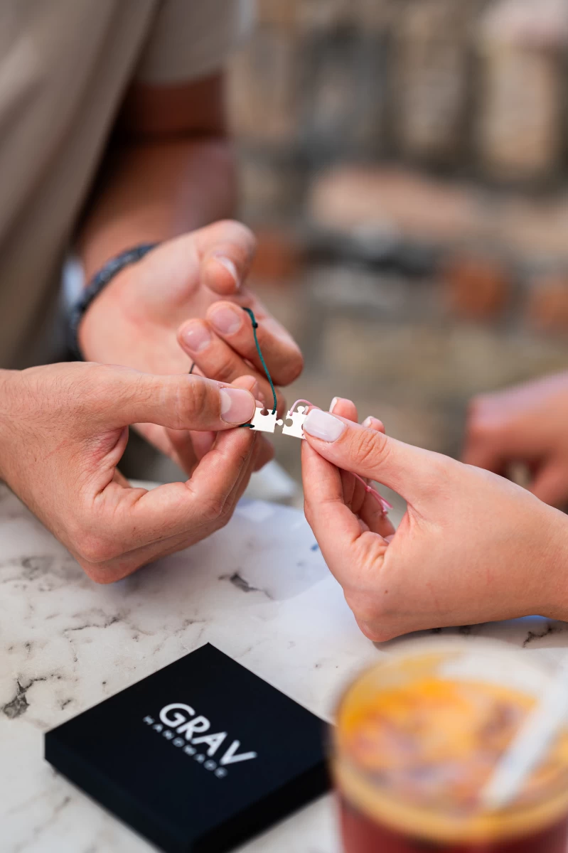 BFF Barátság Ezüst Karkötő