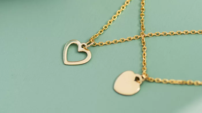 Kislány arany nyaklánc