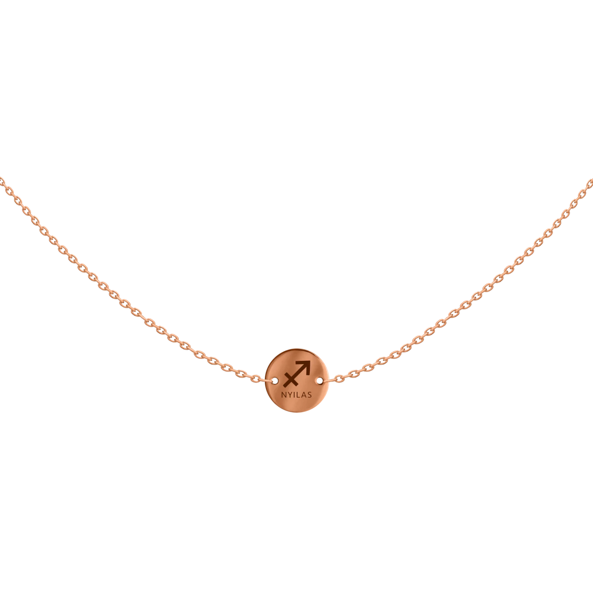 Horoszkóp Vörös Arany 14K Nyaklánc