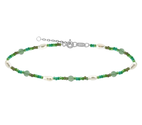 GRAV Verona Pearl Ásvány Ezüst 925 Karkötő