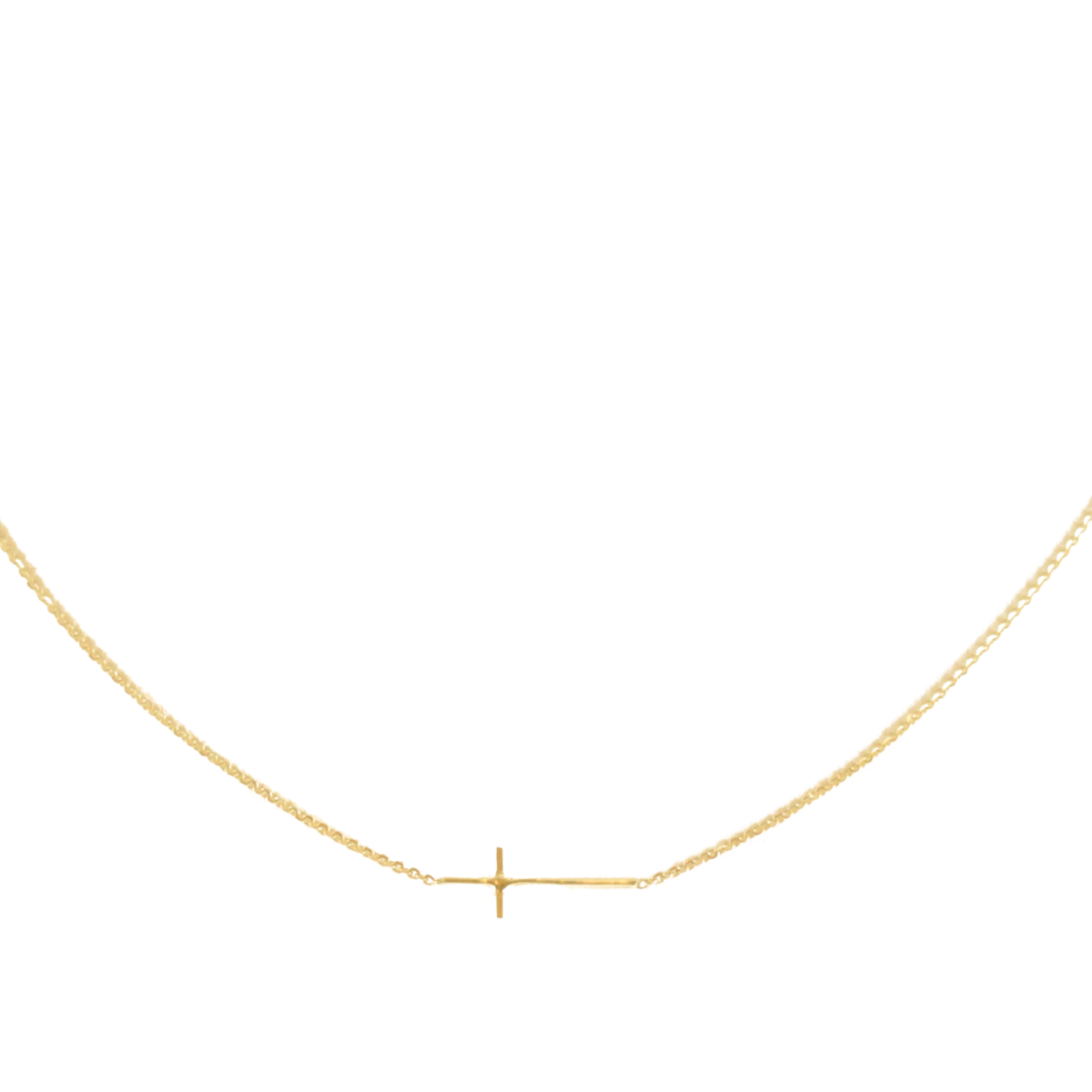 Kereszt Arany Nyaklánc