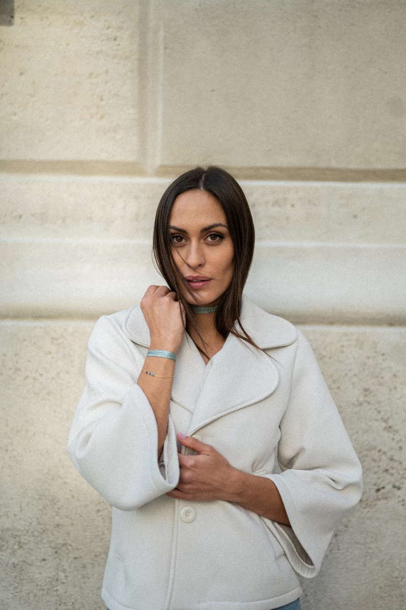 7 Csakra Sárga Arany 14K Karkötő