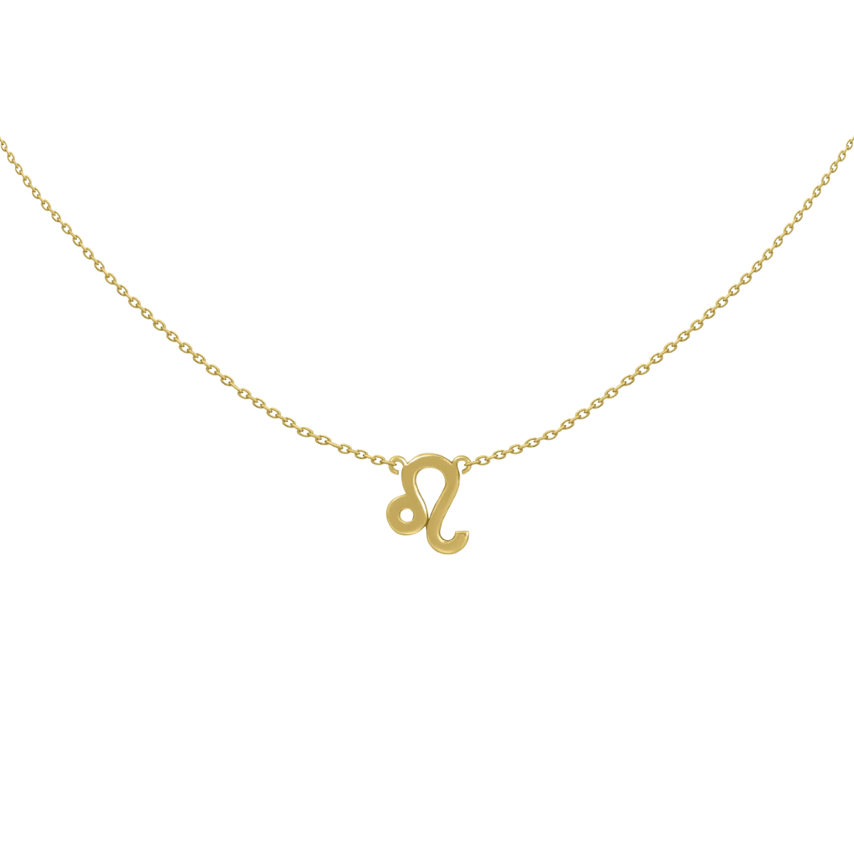 Horoszkóp Sárga Arany 14K Nyaklánc