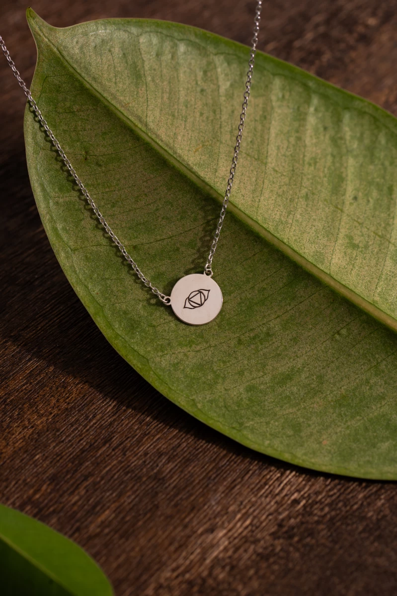 Harmadikszem Csakra Ezüst 925 Nyaklánc