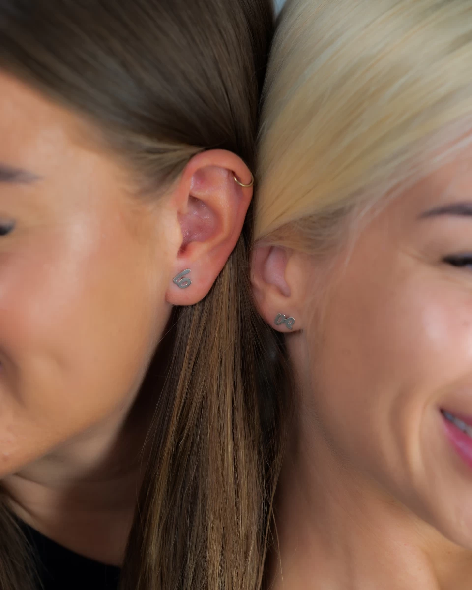 Love Fehér Arany Fülbevaló