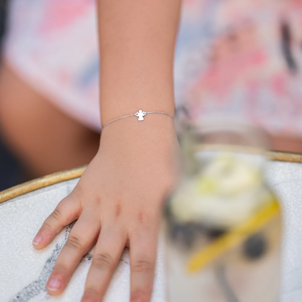 Grav Angel Baby Arany 14K Karkötő