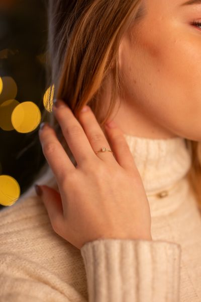 Grav Chloee Arany 14K Gyűrű