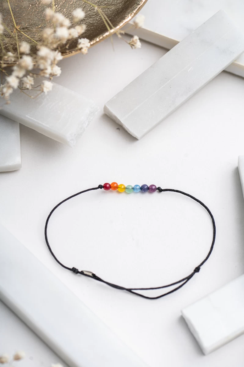 Hét Csakra Ásvány Karkötő