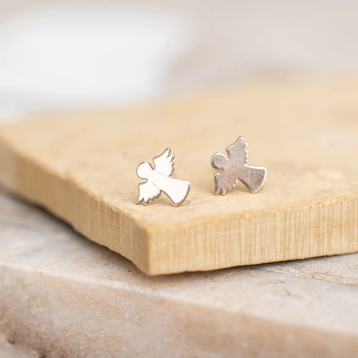 Angyal Baby Sárga Arany 14K Fülbevaló