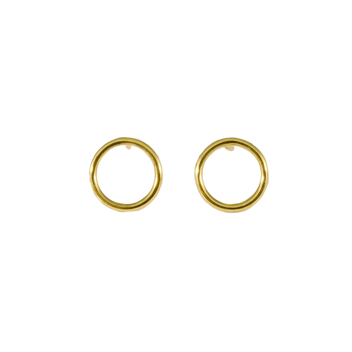 Kontúr Kör Arany Fülbevaló